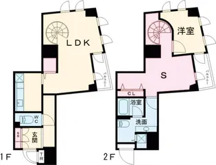 Tガーデンスクエア【4階】の間取り