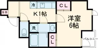 プロフーモ新小岩【2階】の間取り