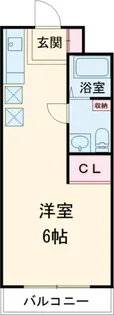 フローラ8【835号室】の間取り