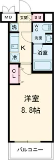レアライズ新小岩【4階】の間取り