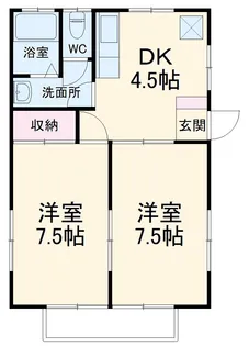 アーバン誠【202号室】の間取り