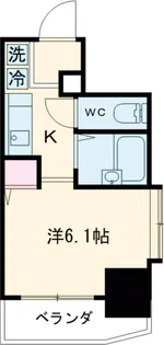 ソシア船堀【5階】の間取り