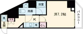 ラフィスタ新小岩Ⅱ【6階】の間取り