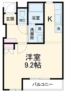 Quality Heim【1階】の間取り