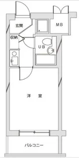 ライオンズテラス武蔵小金井【2階】の間取り