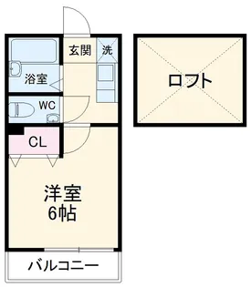 マリーナデルレイ1【2階】の間取り