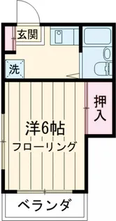メゾンアイラ【101号室】の間取り