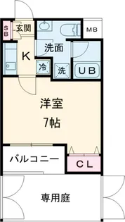 スパシエアルカーノ府中【1階】の間取り
