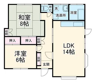 藤ハイツ【1階】の間取り