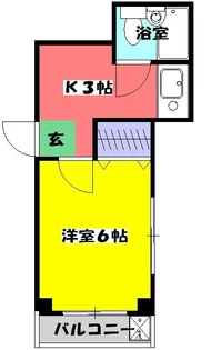 クレオビル【4階】の間取り