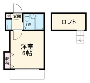 塚原ハイム【2階】の間取り