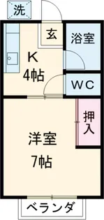 ドエルTOM【2階】の間取り