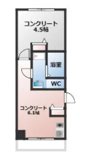 PSR矢作町【1階】の間取り