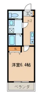 セル・フェリス【1階】の間取り