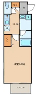 Hackberry s【2階】の間取り