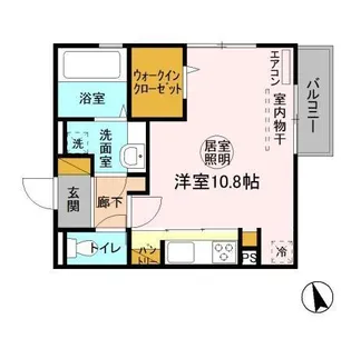 メゾンたくみ【3階】の間取り