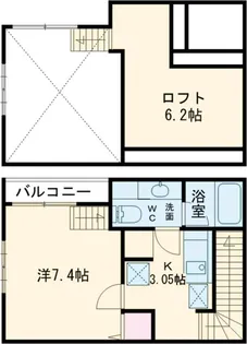 グランブリエ【2階】の間取り