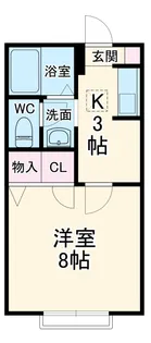 アンジェリーク南浦和【1階】の間取り