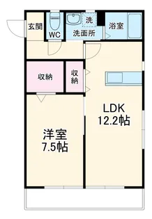 エルプラス ビューノ【2階】の間取り