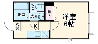 フォルビテッツァ星久喜【2階】の間取り