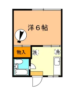 グリーンピア東千葉【203号室】の間取り