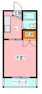 フィットパレス【3階】の間取り