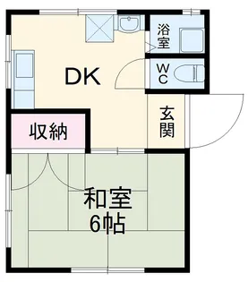 グリーンテラス【2階】の間取り