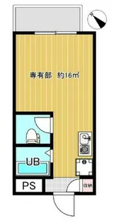 アースビル【502号室】の間取り