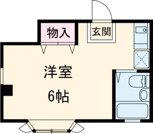 ショウビ森野【2階】の間取り