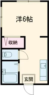 パルモリノ【201号室】の間取り