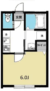 クレール白旗【2階】の間取り