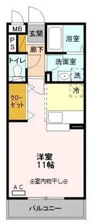 BEST FRIEND【3階】の間取り