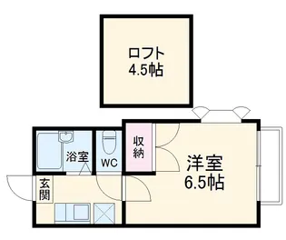 グリーンミューズ【101号室】の間取り