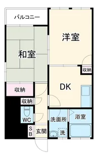 ぺトラ浦和【1階】の間取り