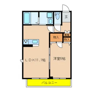 Y’s(ワイズ)【1階】の間取り