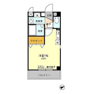 ベルテ【2階】の間取り