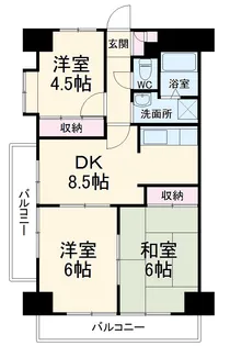 T’s garden蕨Ⅲ【4階】の間取り