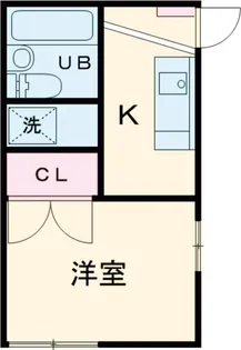 クロノス相模大野WEST【101号室】の間取り