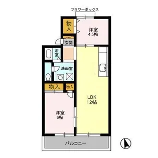 パークヒル【1階】の間取り