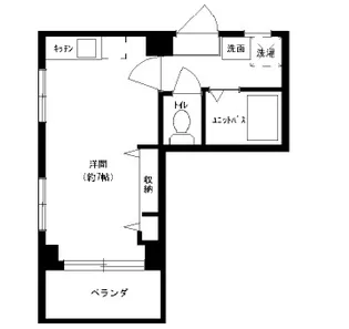 プレステージ千葉【3階】の間取り