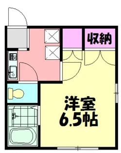 オークパレス【1階】の間取り