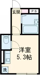 バーミープレイス平井【1階】の間取り