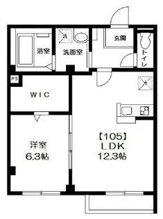 ビューノラメゾン【1階】の間取り