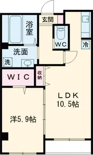 ビューノラメゾン【3階】の間取り
