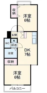 グリーンピア南浦和【2階】の間取り