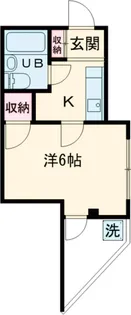 高ヶ坂橋ビル【301号室】の間取り