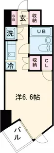 ドミトリー原町田【7階】の間取り