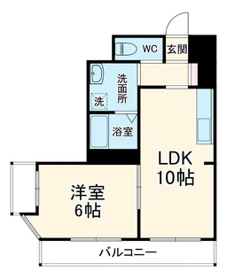 ハイツアセント【102号室】の間取り