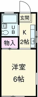 コーポセニョリータ2【2階】の間取り