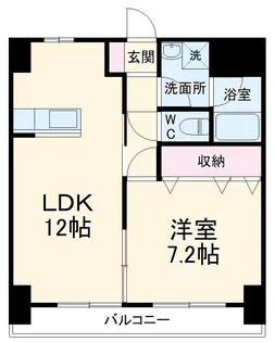 M・シュルプリーズ ドゥ【1階】の間取り